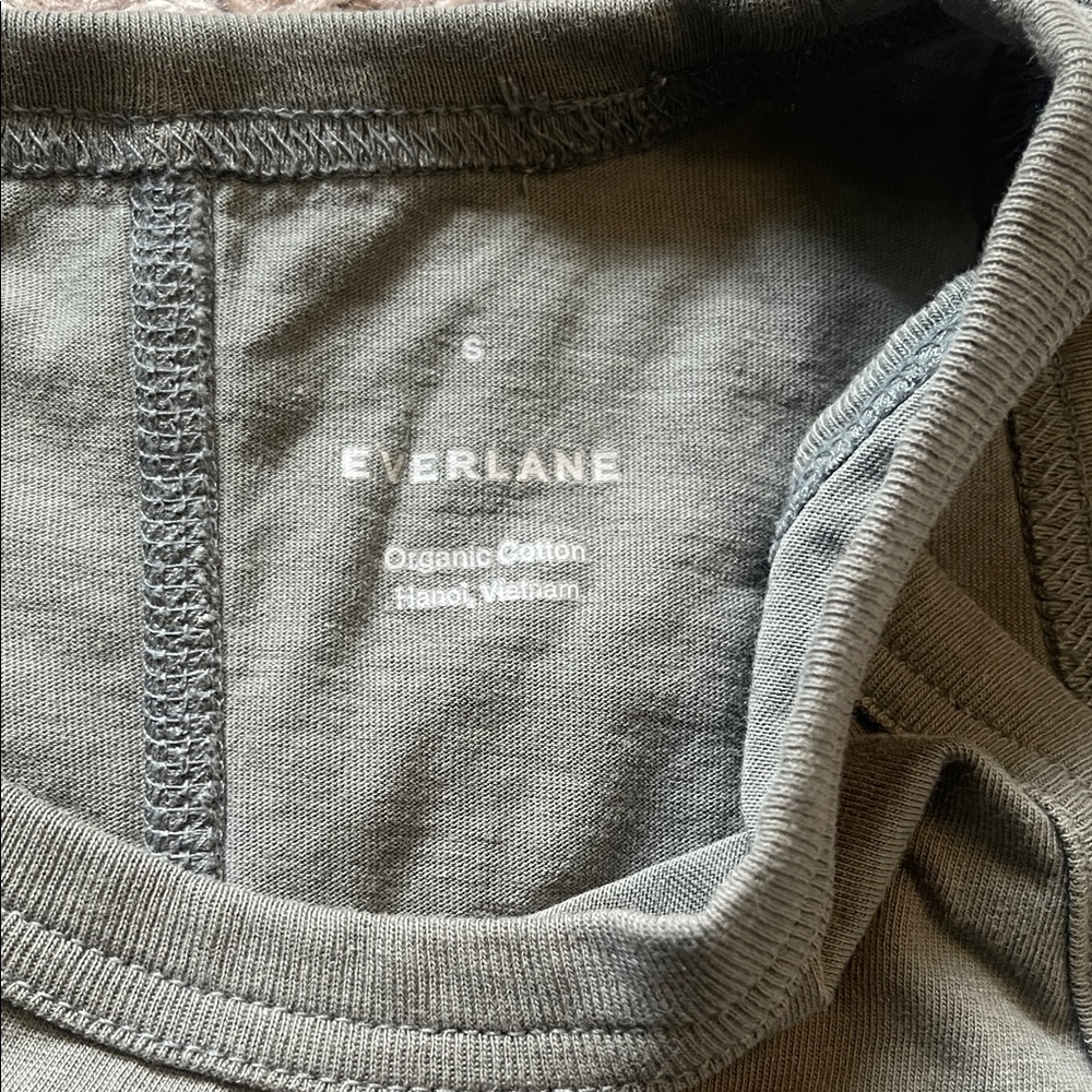 Everlane Olive Green Tank Top - Picture 2 of 3